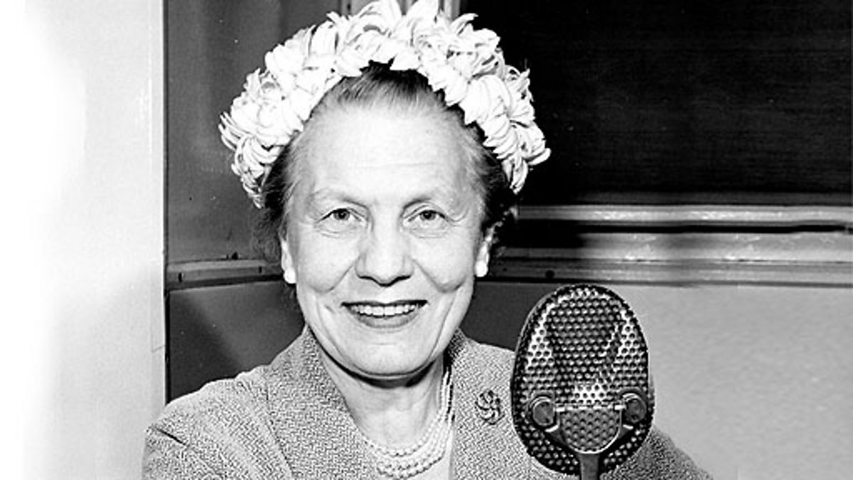 Dr Edith Summerskill on benefits of NHS BBC Archive