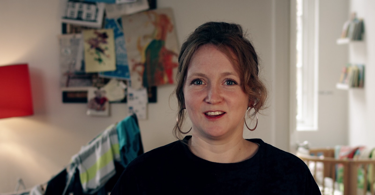 Hollie Mcnish Chatting To Silence Bbc Tiny Happy People