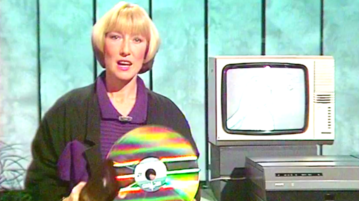 Optical storage technology BBC Archive