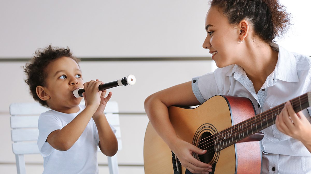 Playing Musical Instrument