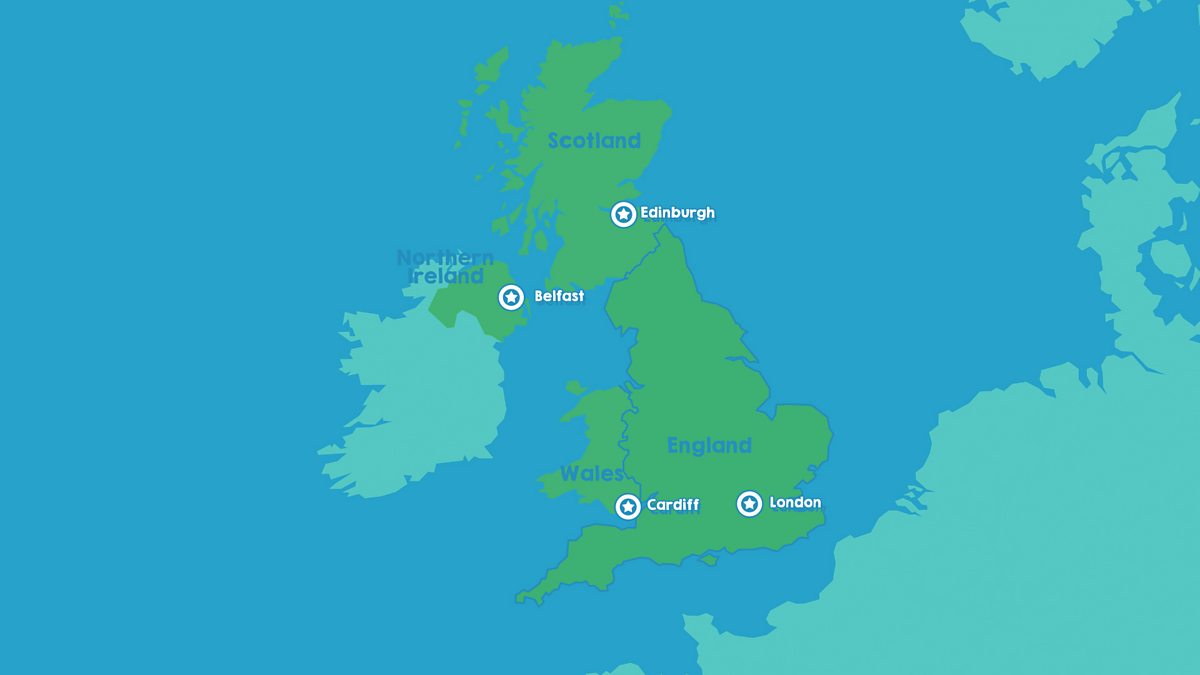 Which countries make up the United Kingdom?