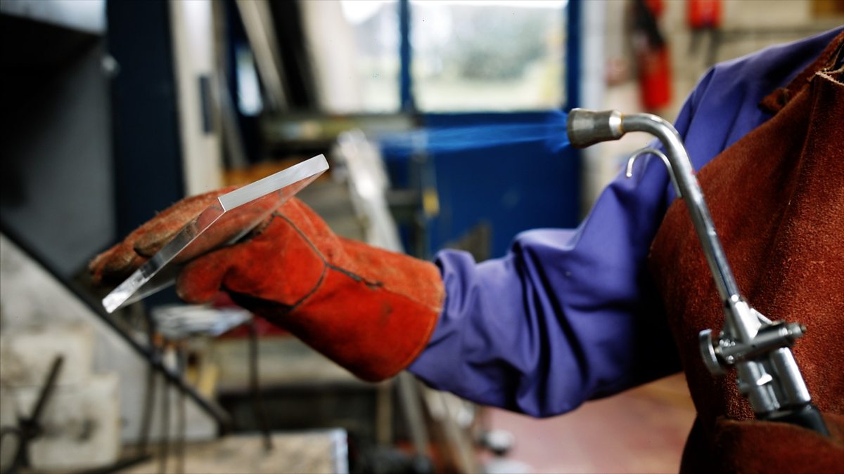 Finishing plastic BBC Teach