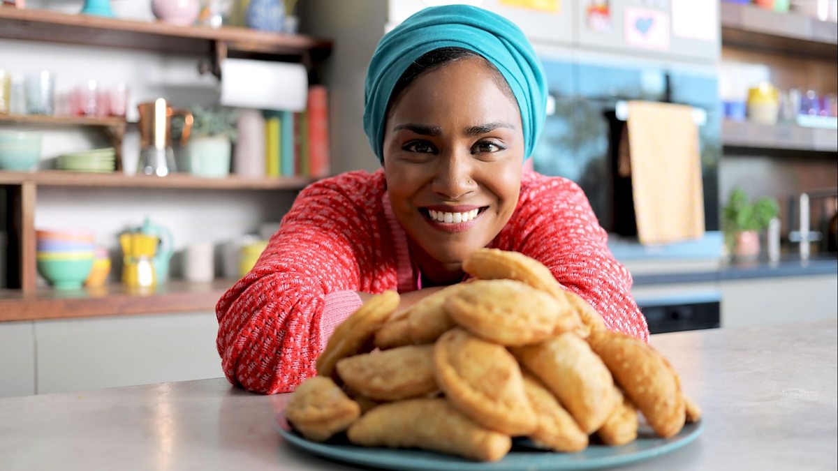Nadiya “Baking has always been therapy for me” BBC Food