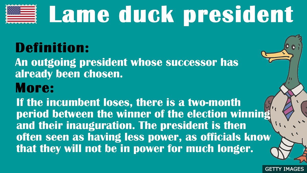 lame duck president