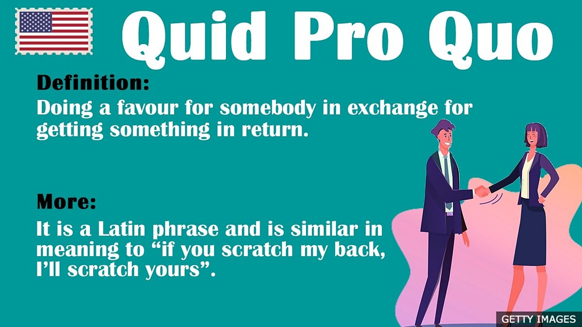 quid pro quo Meaning & Origin