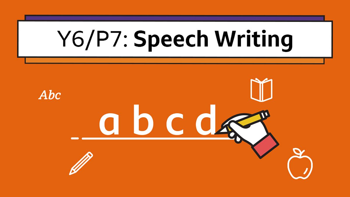 how to write a speech bbc bitesize ks2