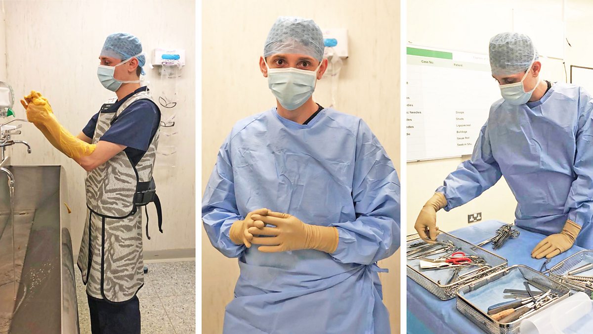 How To Become An Orthopaedic Scrub Nurse Connor s Story BBC Bitesize