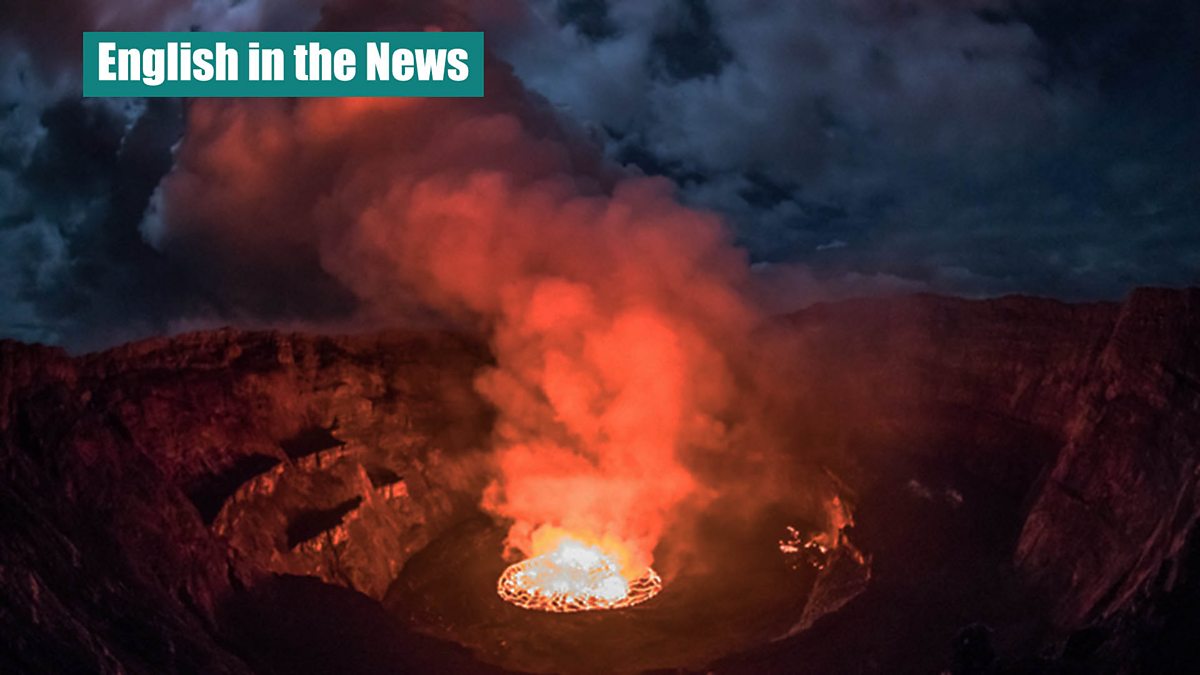 c Learning English English In The News Dr Congo Thousands Flee After Volcano Eruption Warning