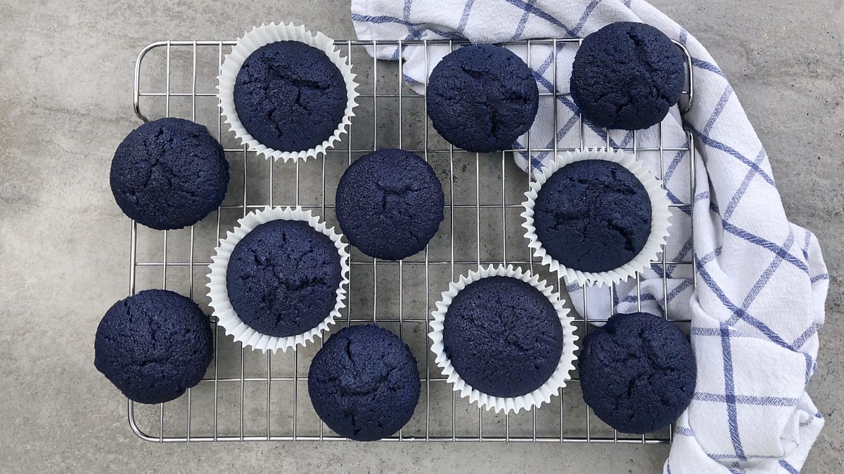 Social media users have been posting pictures of vibrant-blue cupcakes with the unique hashtag #bluepoopchallenge. Yep, that’s right. Blue. Poop. Ch