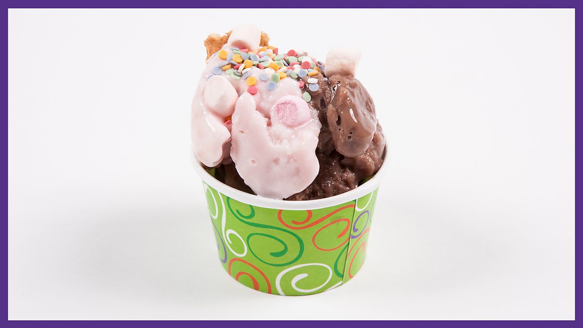 Make instant ice cream in a bag Science experiment for kids Parents