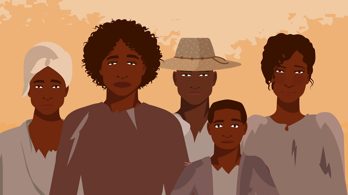 The experiences of enslaved people - The transatlantic slave trade - KS3 History - homework help for year 7, 8 and 9.
