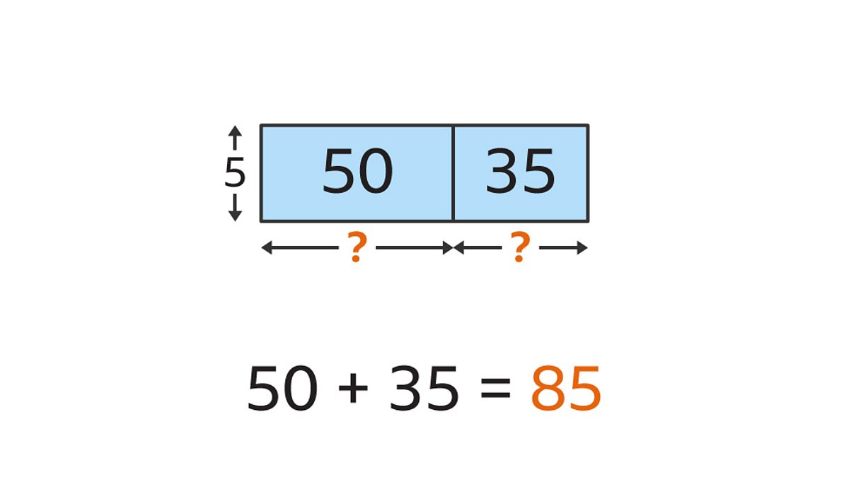 How to divide using the area method - KS3 Maths - BBC Bitesize