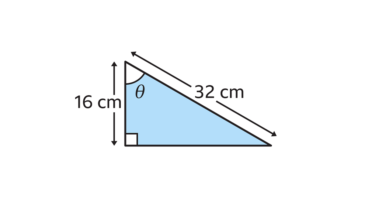 Finding angles in right-angled triangles - KS3 Maths - BBC Bitesize