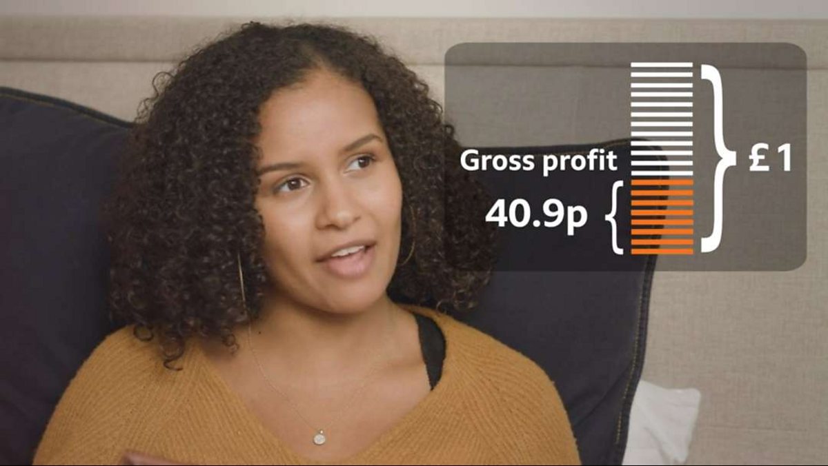 Gross profit margin - Business calculations - Edexcel - GCSE Business ...