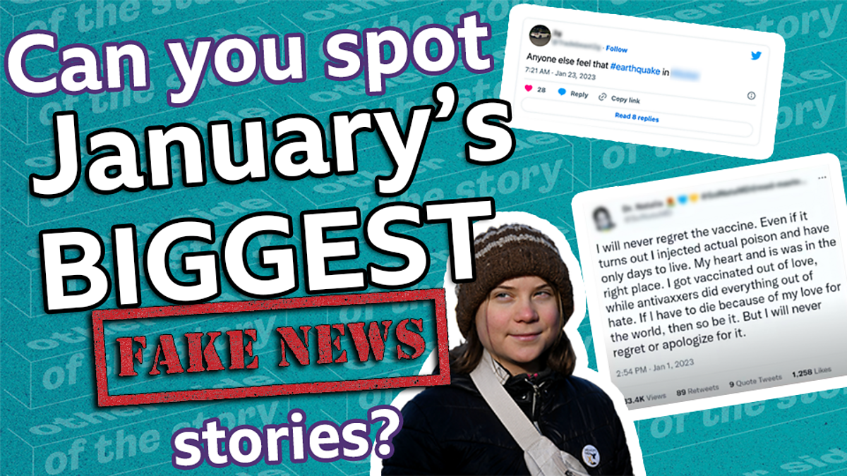 Can You Spot The BIGGEST Fake News Stories From January? - Other Side ...