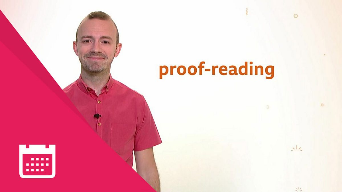 Checking your writing makes sense English Learning with BBC