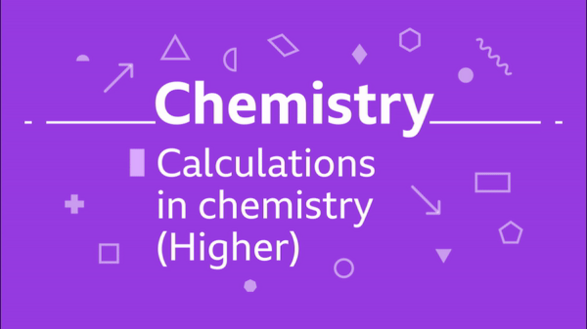 Gcse Combined Science Questions Calculations In Chemistry Higher Gcse Combined Science Questions Calculations In Chemistry Higher