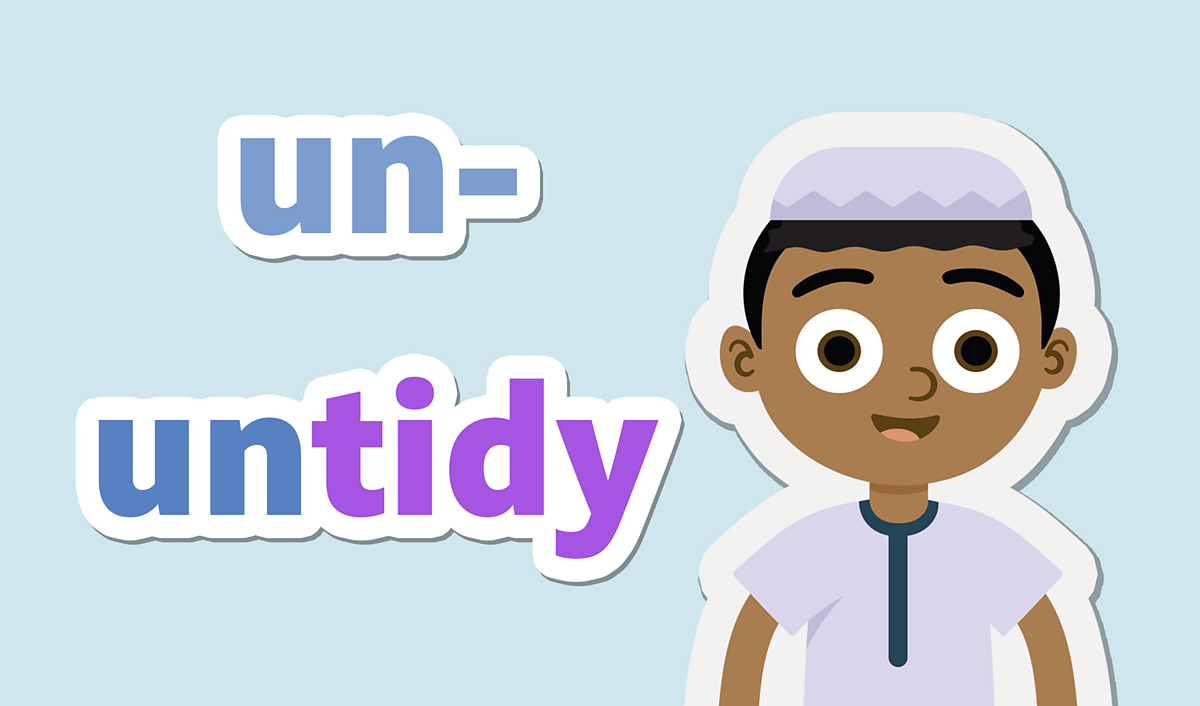Words that have the prefix un- in English - BBC Bitesize