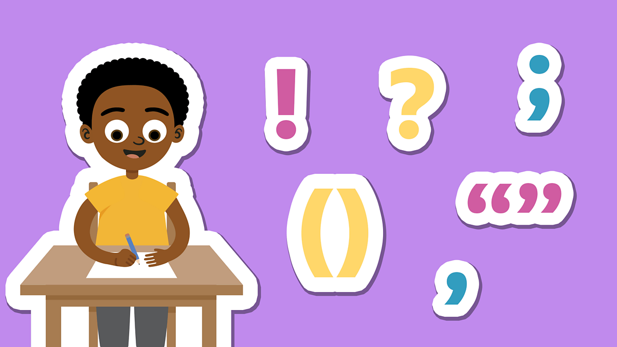 Using punctuation marks - BBC Bitesize