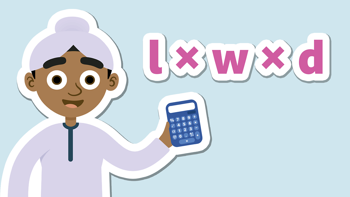 How to calculate volume BBC Bitesize