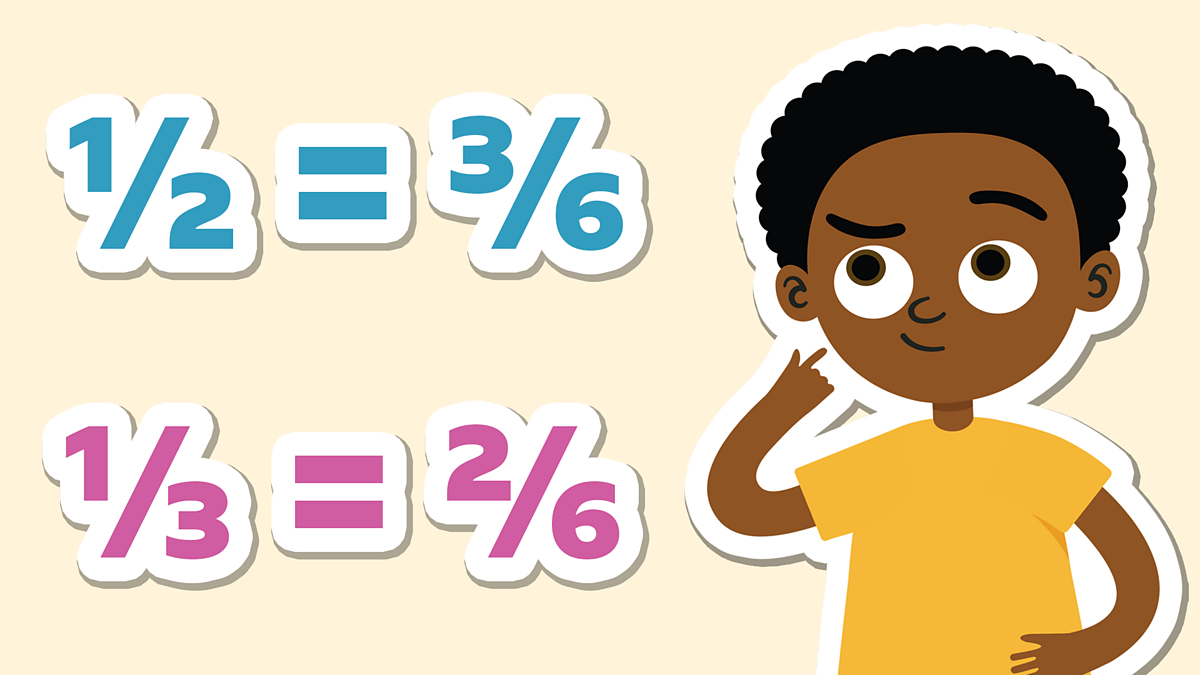 Equivalent fractions - Maths - Learning with BBC Bitesize