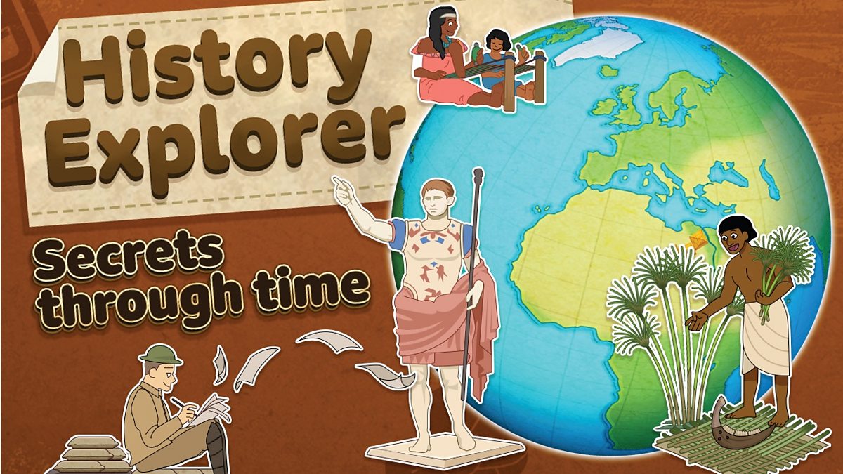 Play history explorer secrets through time ks2 game bbc bitesize