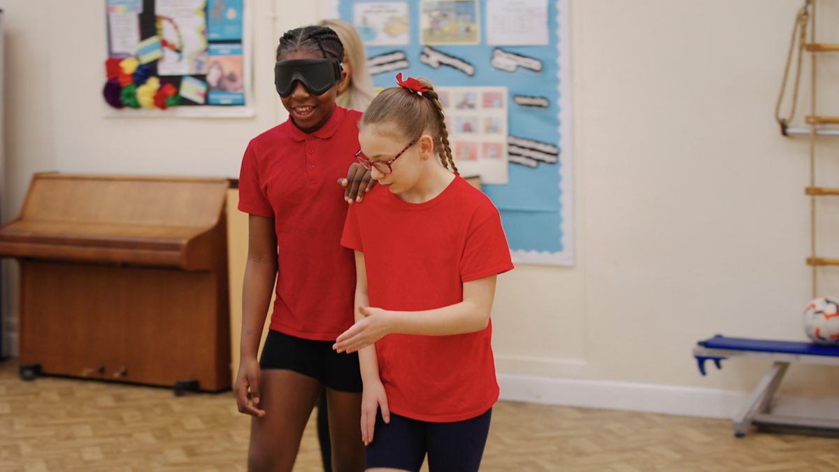 How To Play Blind Football. Bbc Teach - Ks1 And Ks2 Primary Pe. Ages 8 