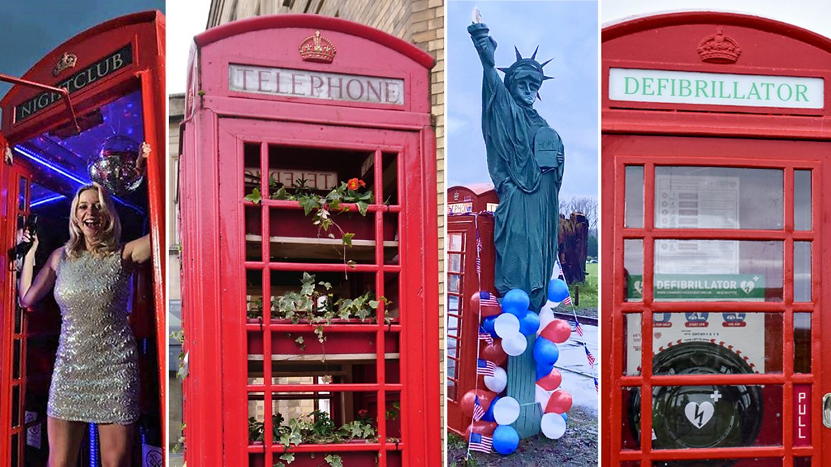 The famous red phone boxes UK communities have taken to their heart ...