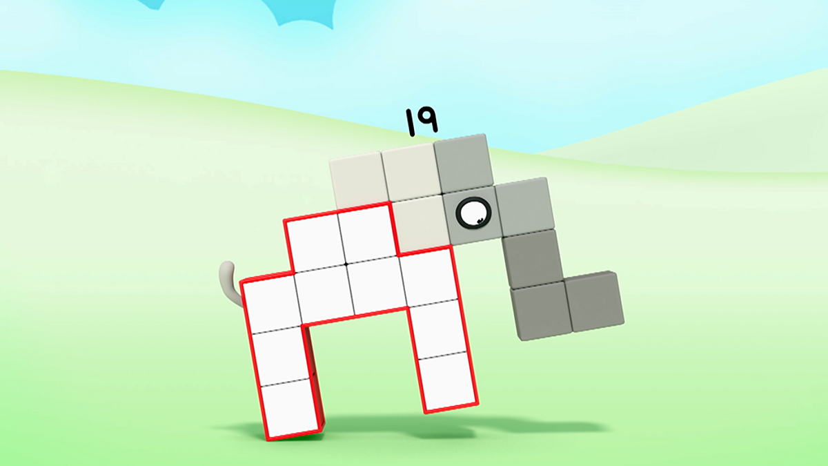 The number 19 song - Numberblocks – Numbers to 100: Video playlist ...