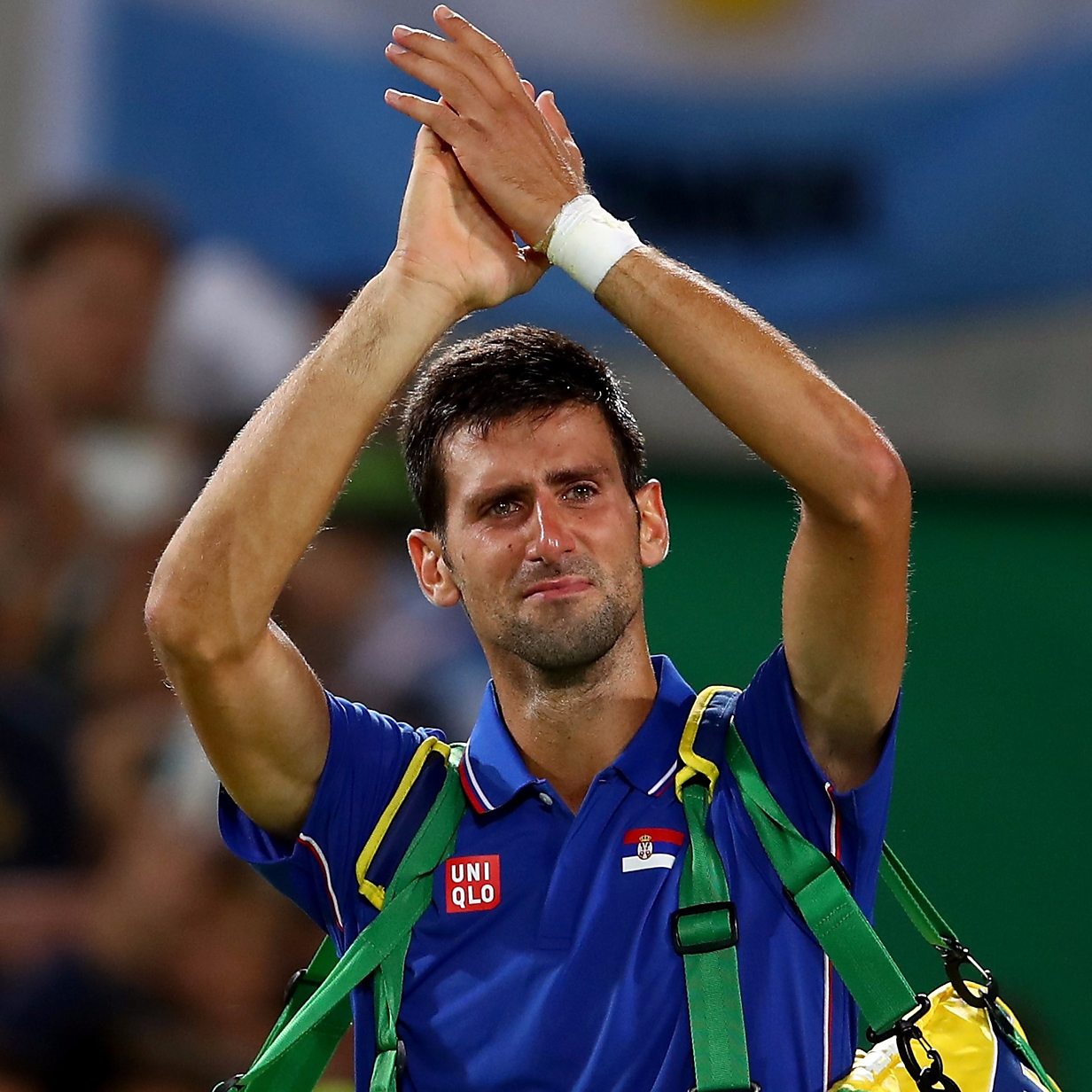 Rio 2016 Olympics: Novak Djokovic in tears after defeat by Juan Martin Del Potro - BBC Sport