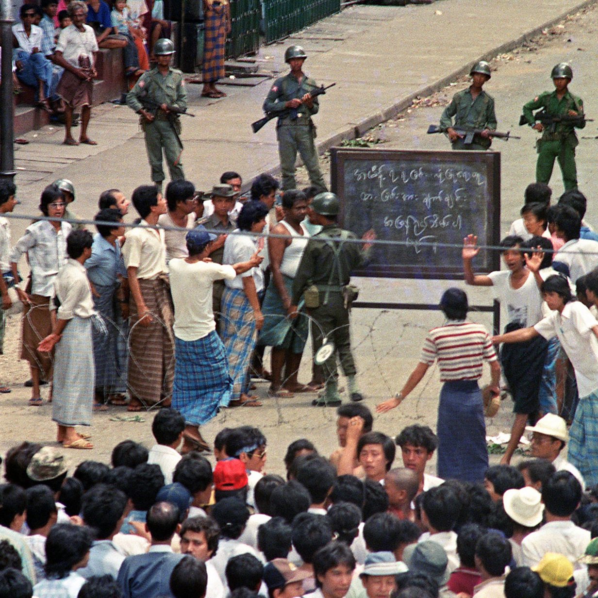 Remembering the 1988 Burma Uprising - BBC News