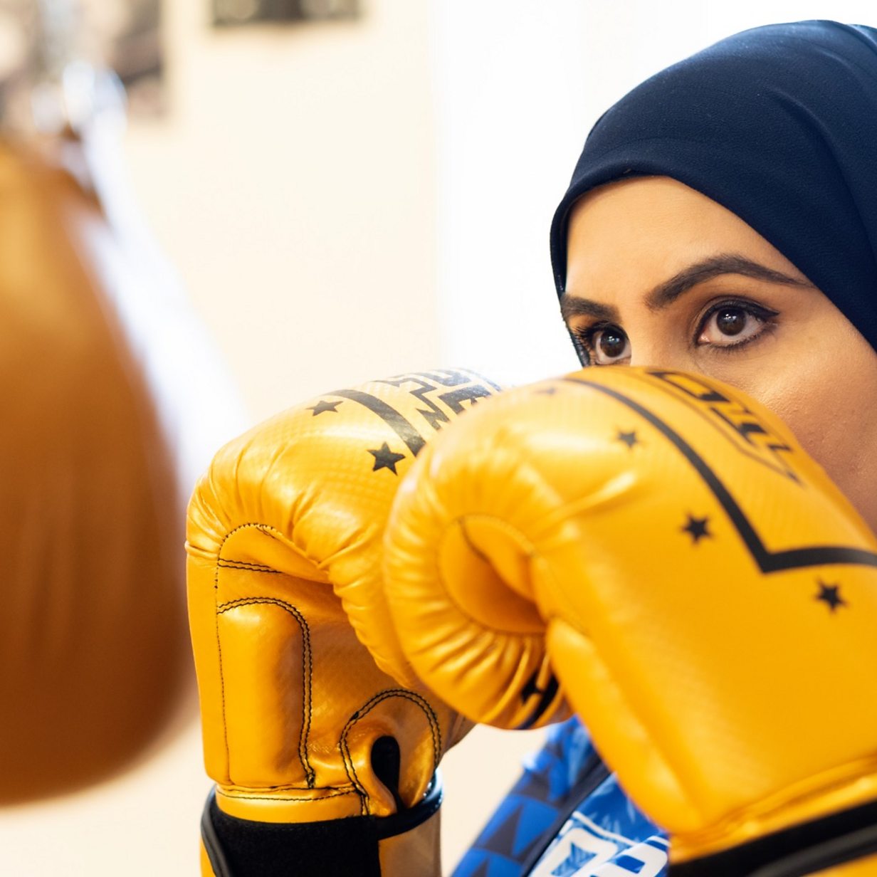 Meet the badass hijab boxing coach helping women