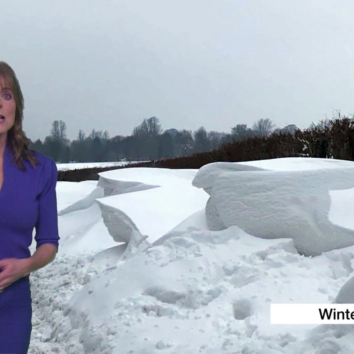 Beast From The East The Weather This Time Last Year c News