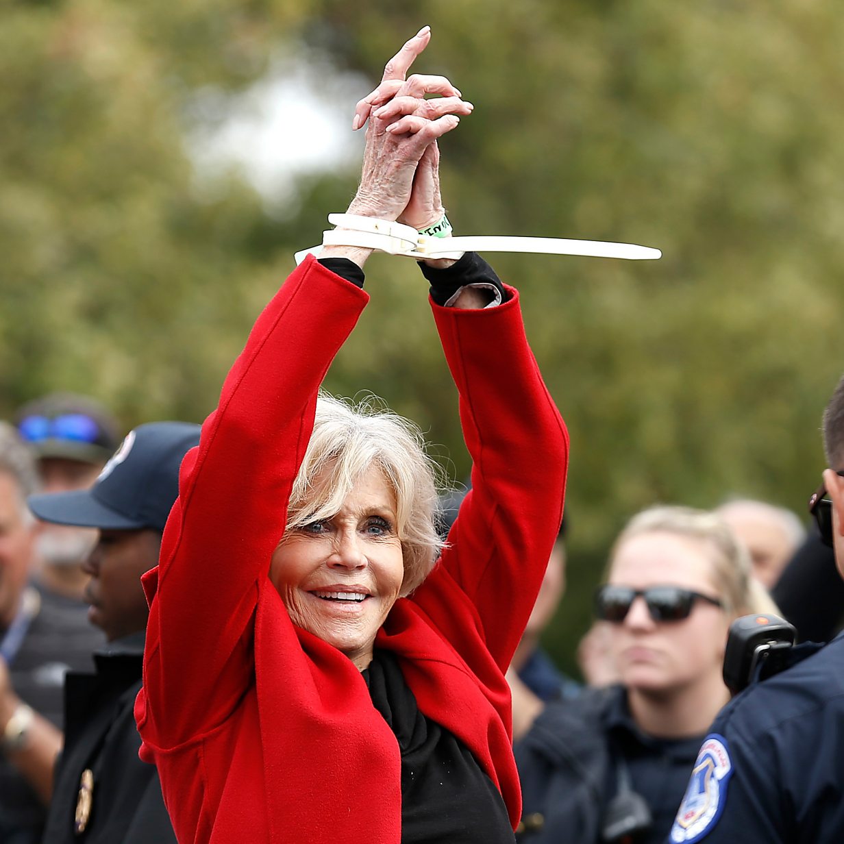 Jane Fonda: The actor behind Fire Drill Fridays protests