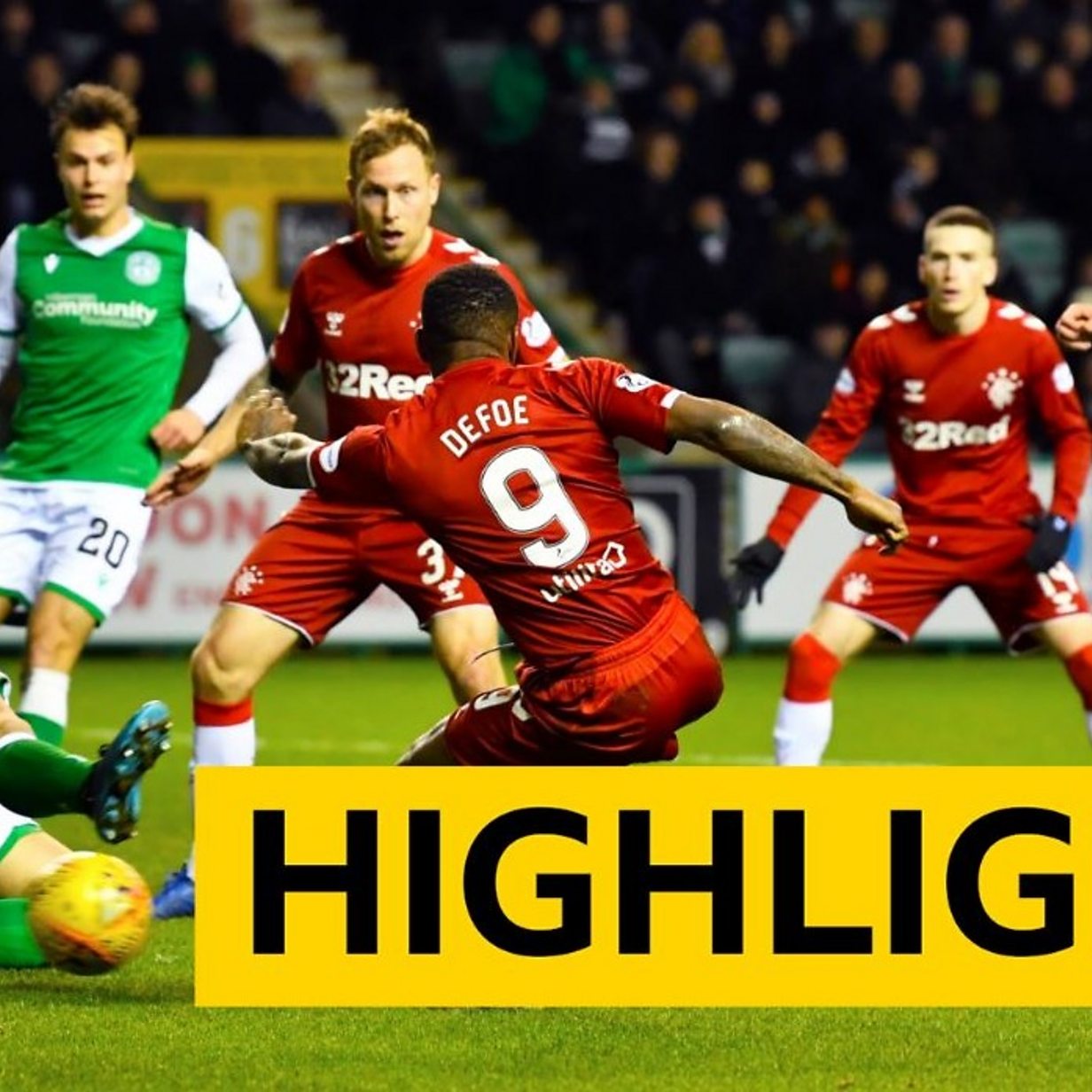 Highlights: Hibs 0-3 Rangers BBC Sport