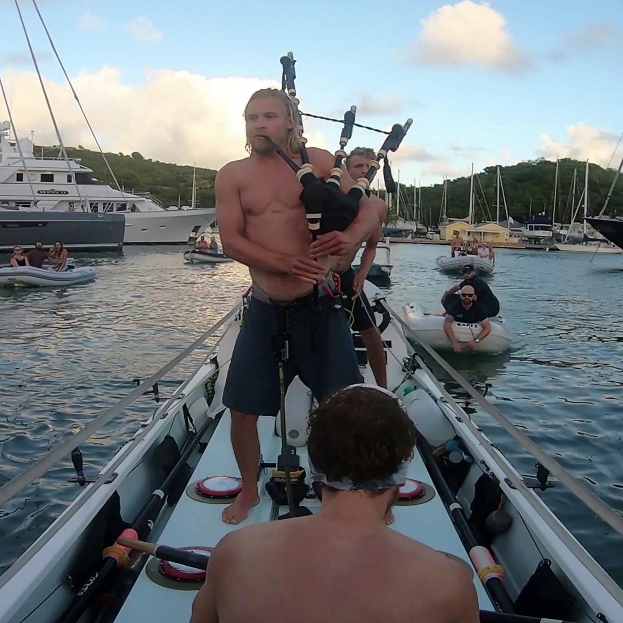 Three brothers set world records rowing the Atlantic Ocean