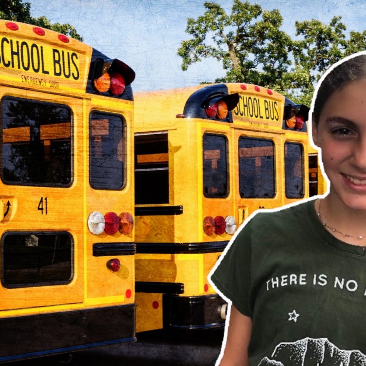 Schoolgirl Takes Bbc On School Bus