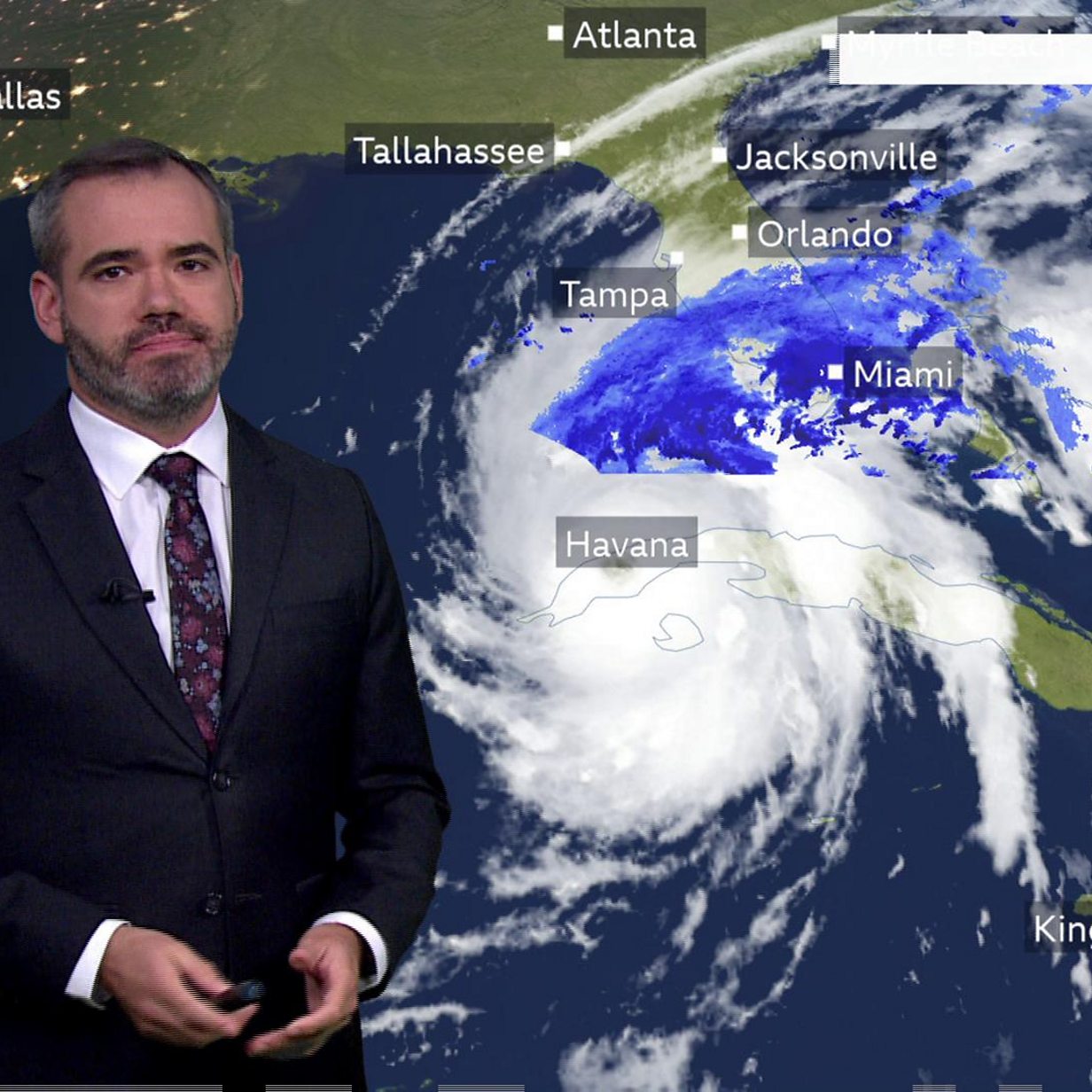 Hurricane Ian: Huge storm surge expected to hit Florida BBC Weather