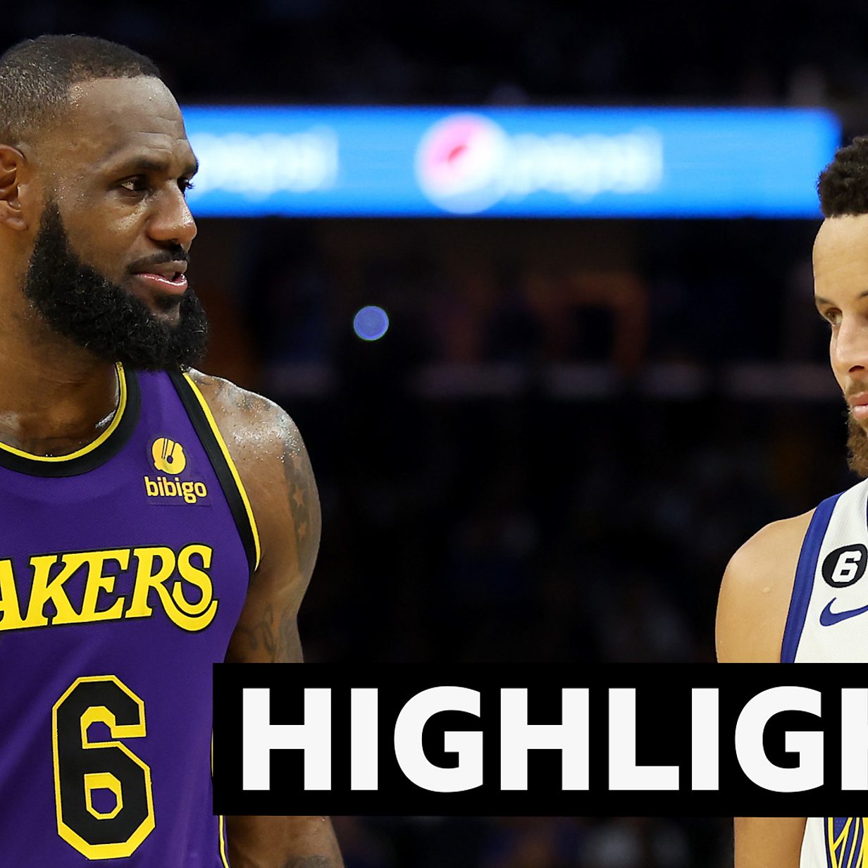 NBA play-offs: Golden State Warriors beat Los Angeles Lakers 127-100 to  level series - BBC Sport