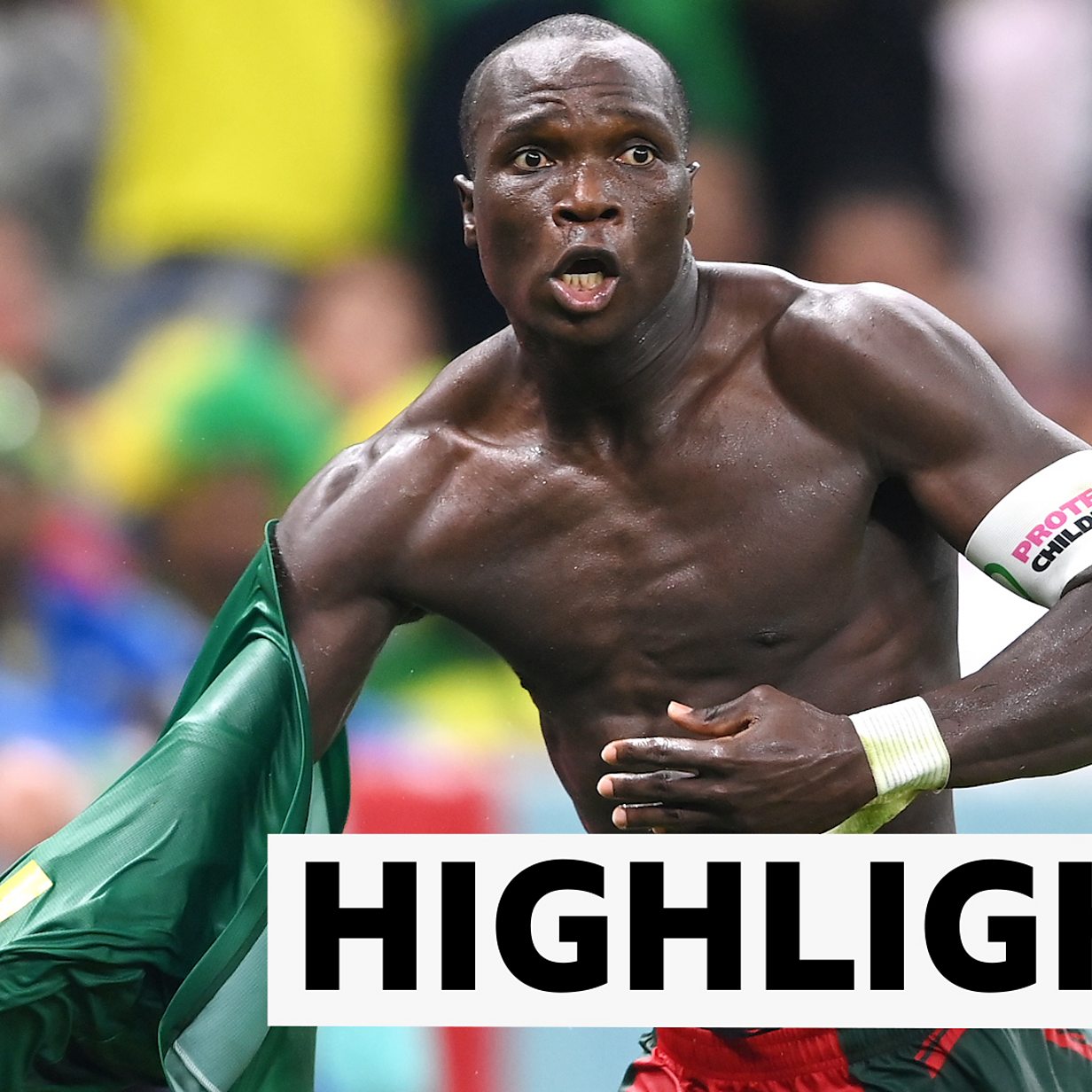 BBC Sport - FIFA World Cup 2022, Mini-Highlights: Cameroon v Brazil