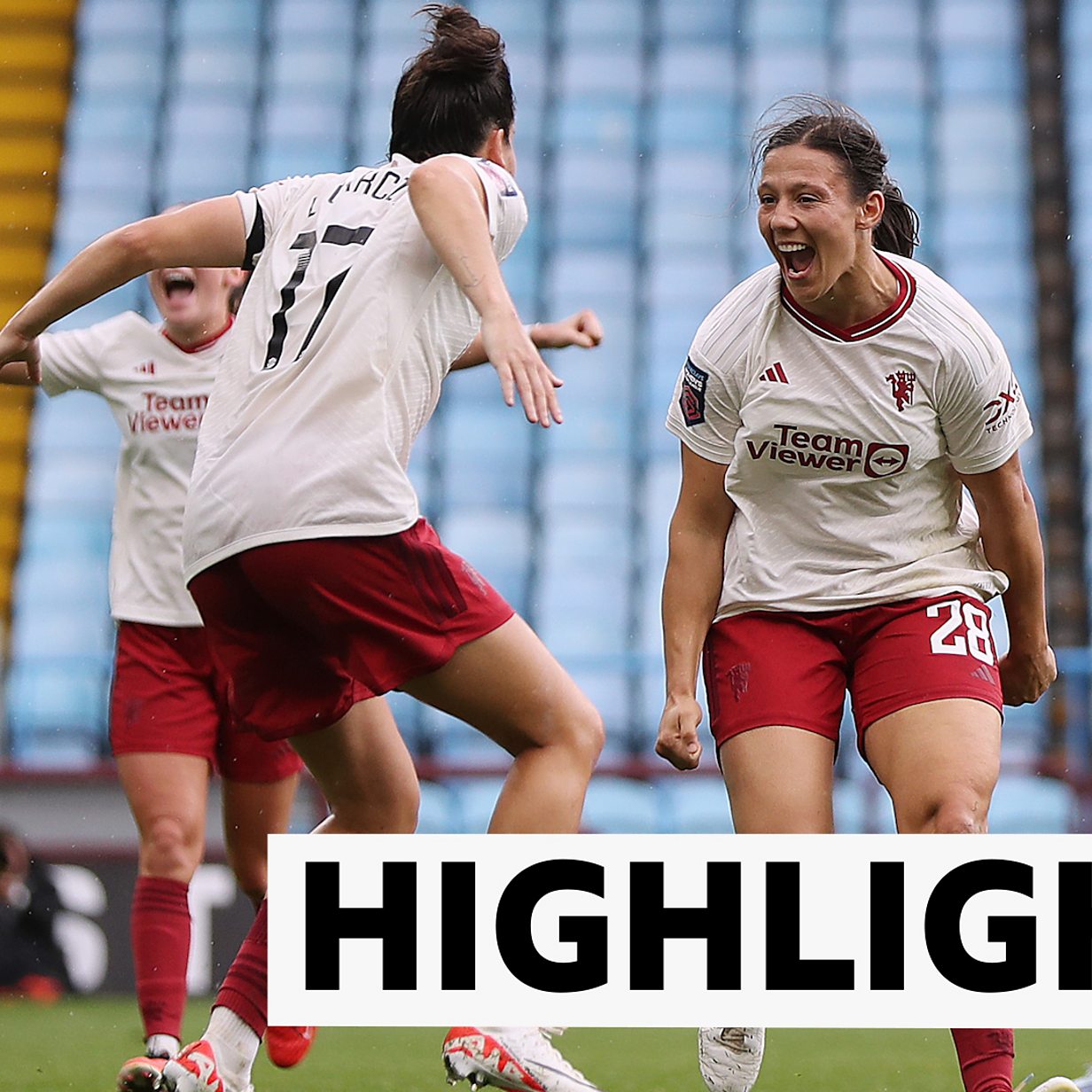 Man Utd Women beat Aston Villa Ladies 12-0 in Women's Championship opener -  BBC Sport