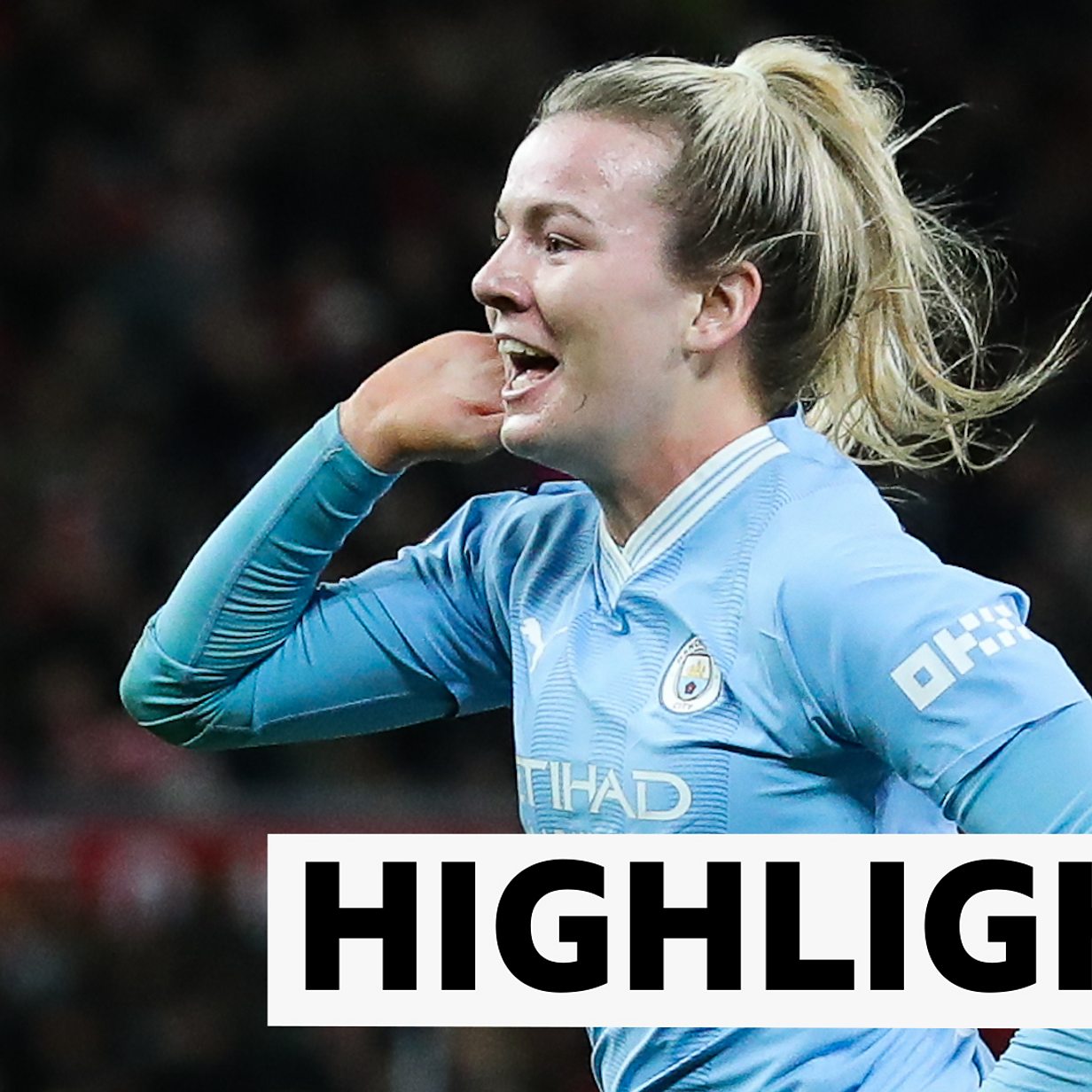 WSL Highlights: Manchester United 1-3 Manchester City - visitors win derby  at Old Trafford