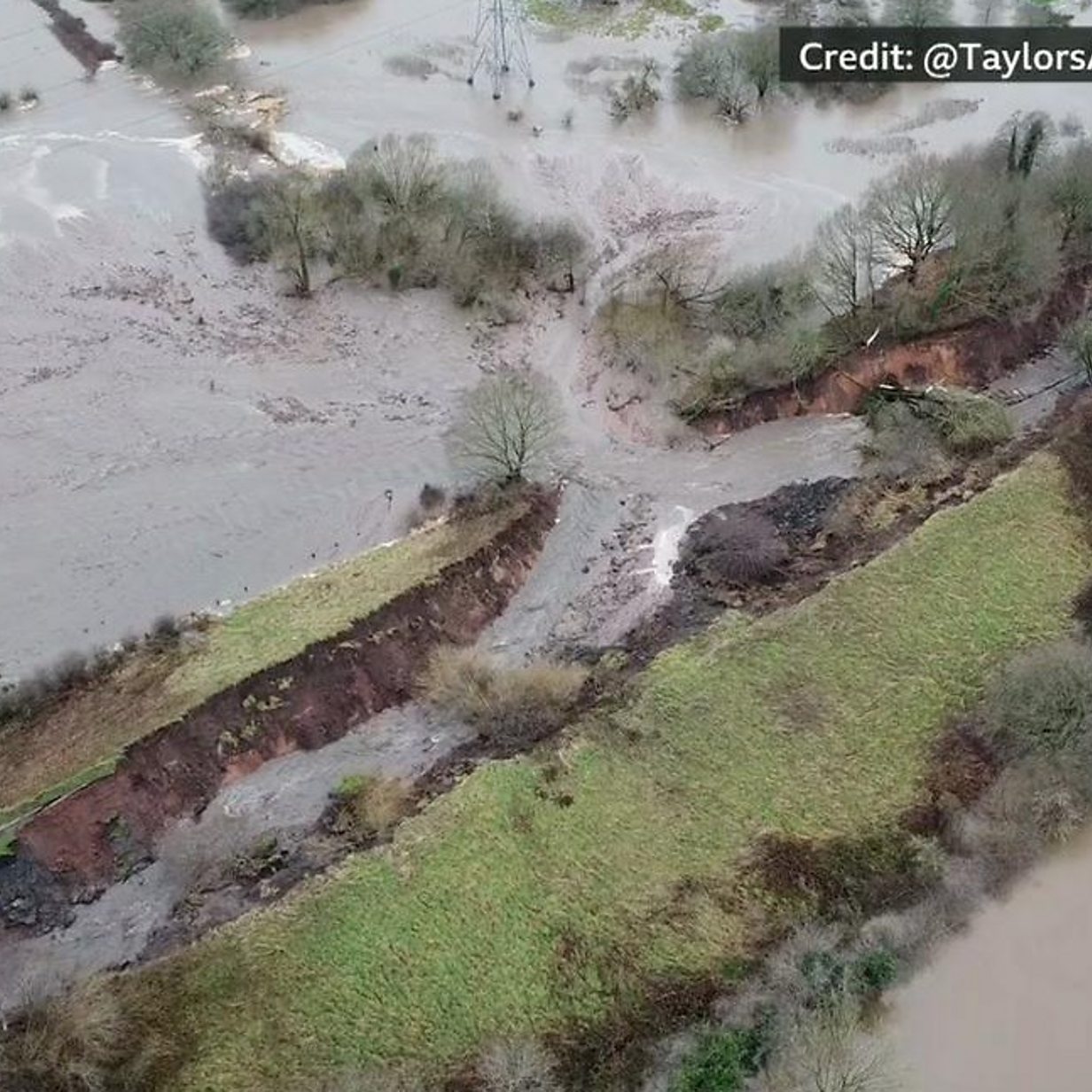 영국 뱃길 붕괴, Whitchurch canal collapse, canal erosion