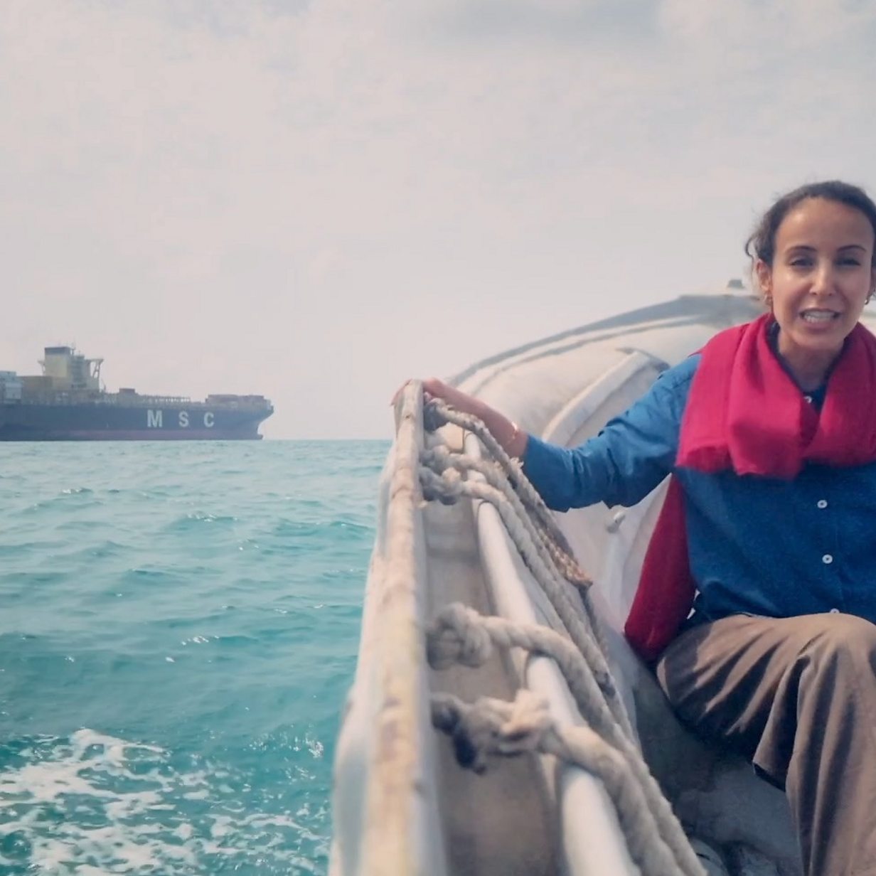 BBC reports from the Strait of Hormuz during fragile ceasefire