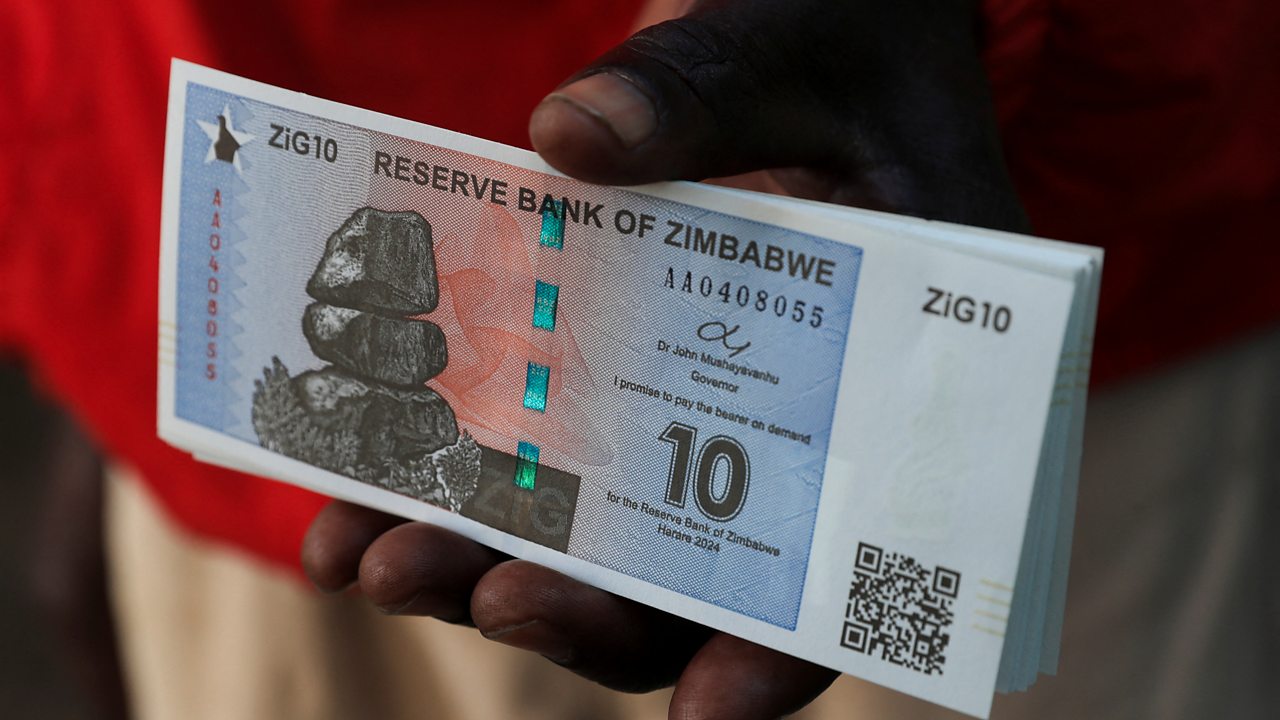 BBC Partners | Zimbabwe launches new physical currency backed with gold -  World Business Report