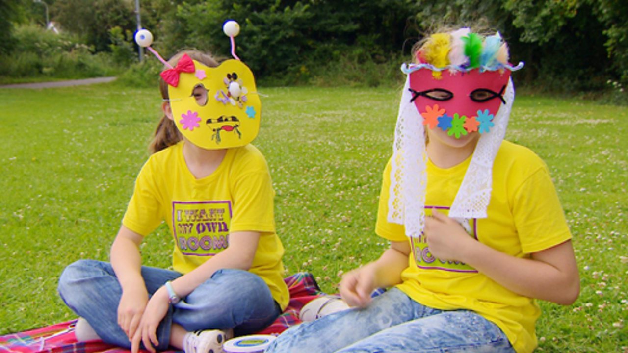 how to make a paper collage video Making masks