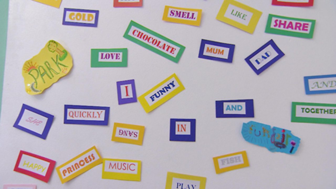 how to make a paper collage video Making simple fridge magnets
