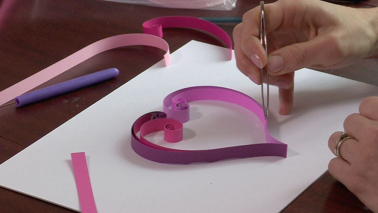 KS4 Art and Design Introduction to paper quilling with Yulia Brodskaya