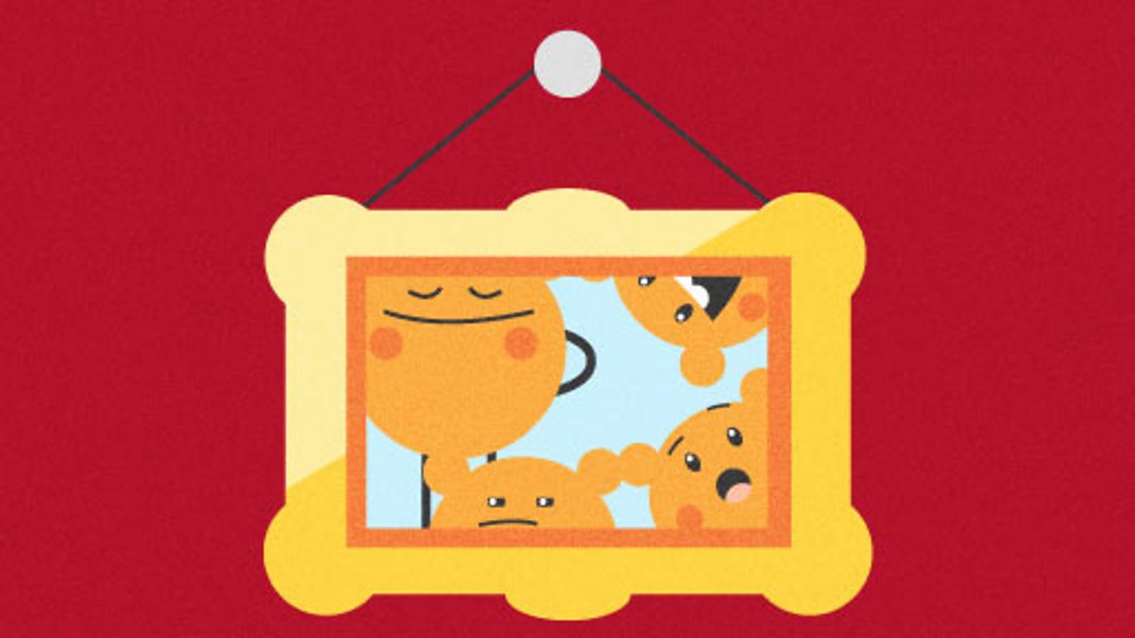 Illustration of a painting for how to make art on a computer for KS1 computing.