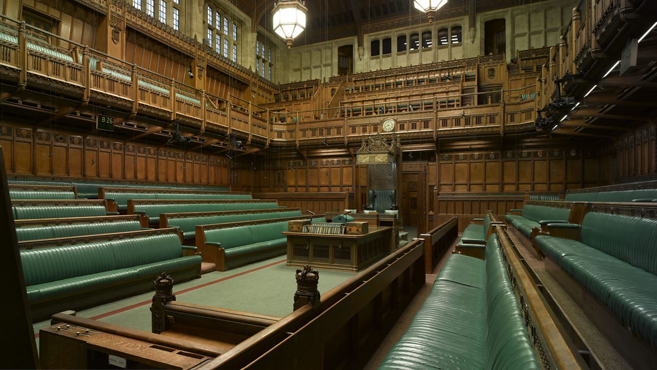 The House of Commons, London.